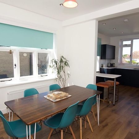 滨海弗林顿Beautiful Large 3-Bed Coastal Flat With Parking.公寓 外观 照片