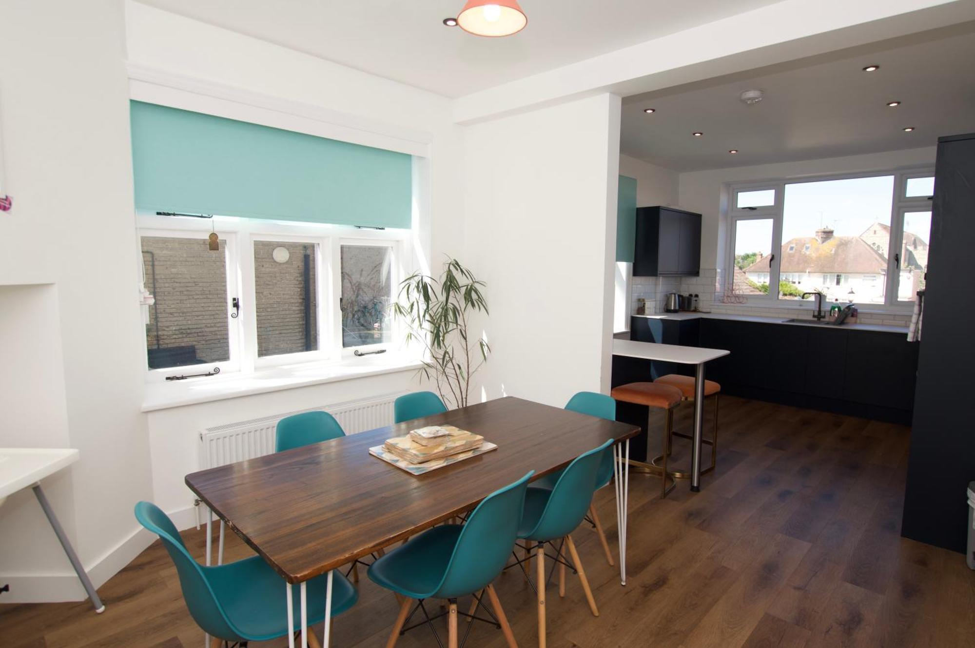 滨海弗林顿Beautiful Large 3-Bed Coastal Flat With Parking.公寓 外观 照片