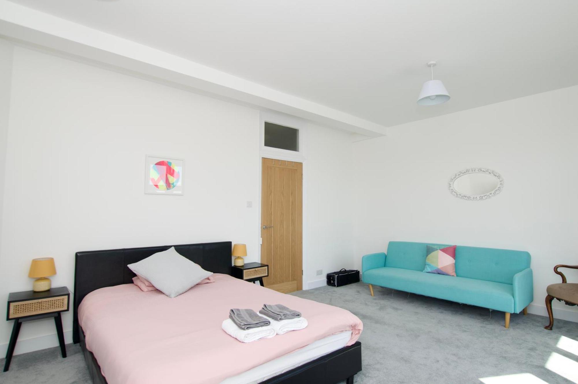 滨海弗林顿Beautiful Large 3-Bed Coastal Flat With Parking.公寓 外观 照片