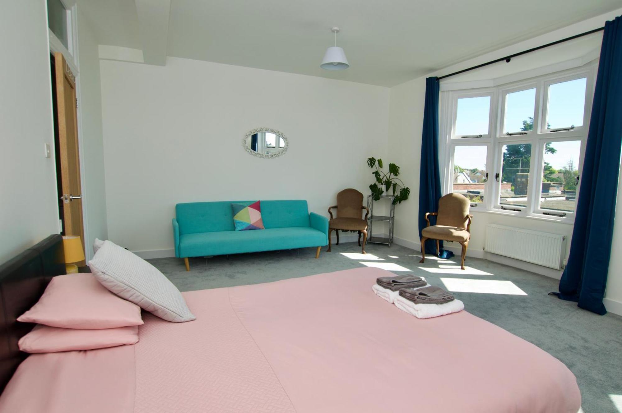 滨海弗林顿Beautiful Large 3-Bed Coastal Flat With Parking.公寓 外观 照片