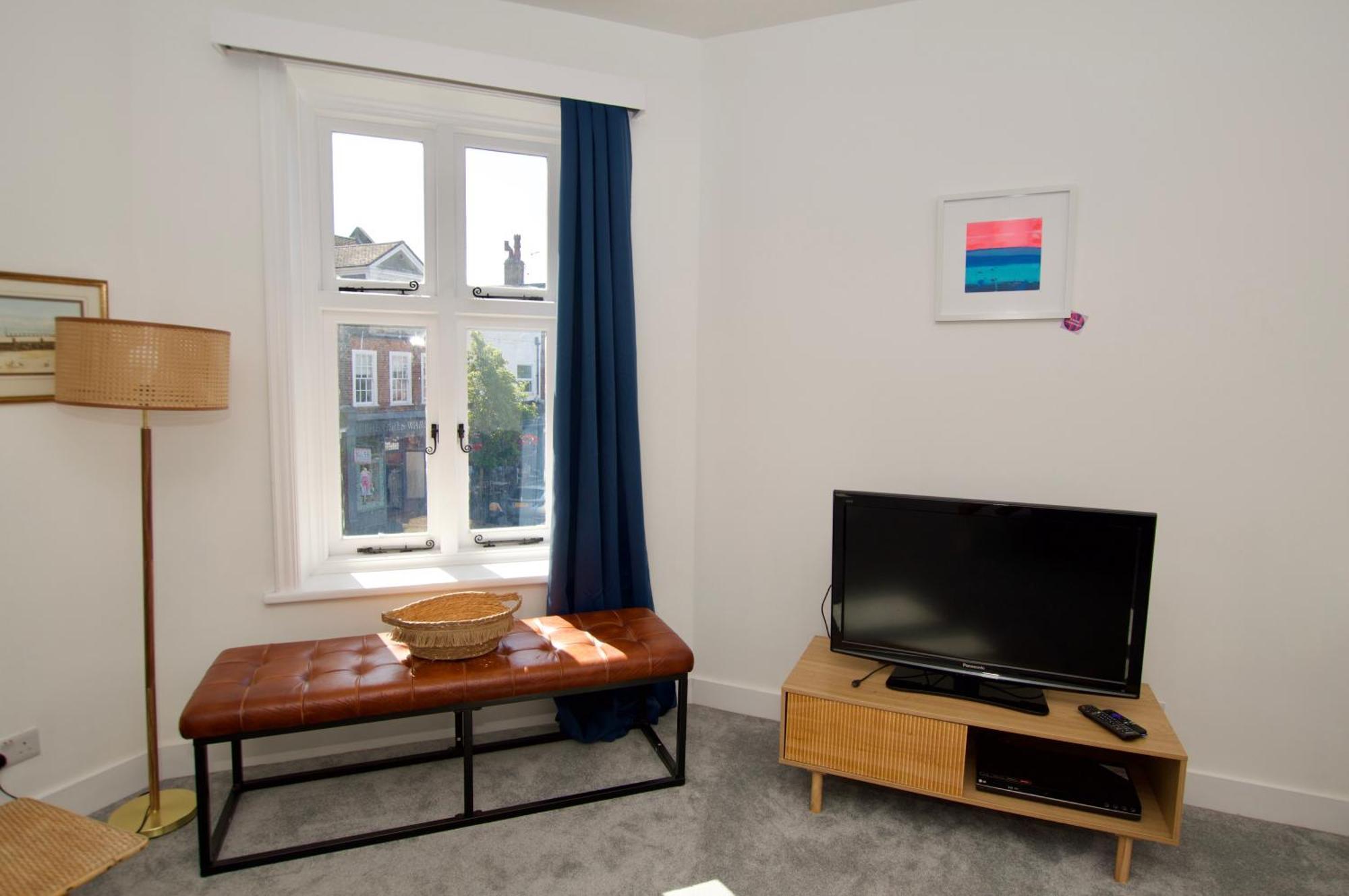 滨海弗林顿Beautiful Large 3-Bed Coastal Flat With Parking.公寓 外观 照片